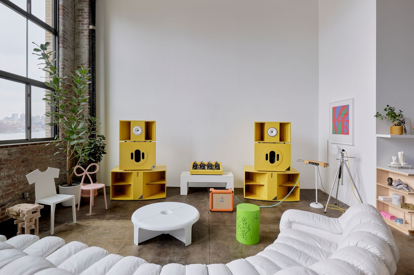 A Giant Williamsburg Loft for Tiny Concerts