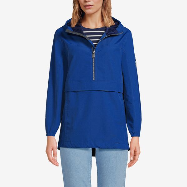 Lands’ End Adult Squall Waterproof Anorak Pullover