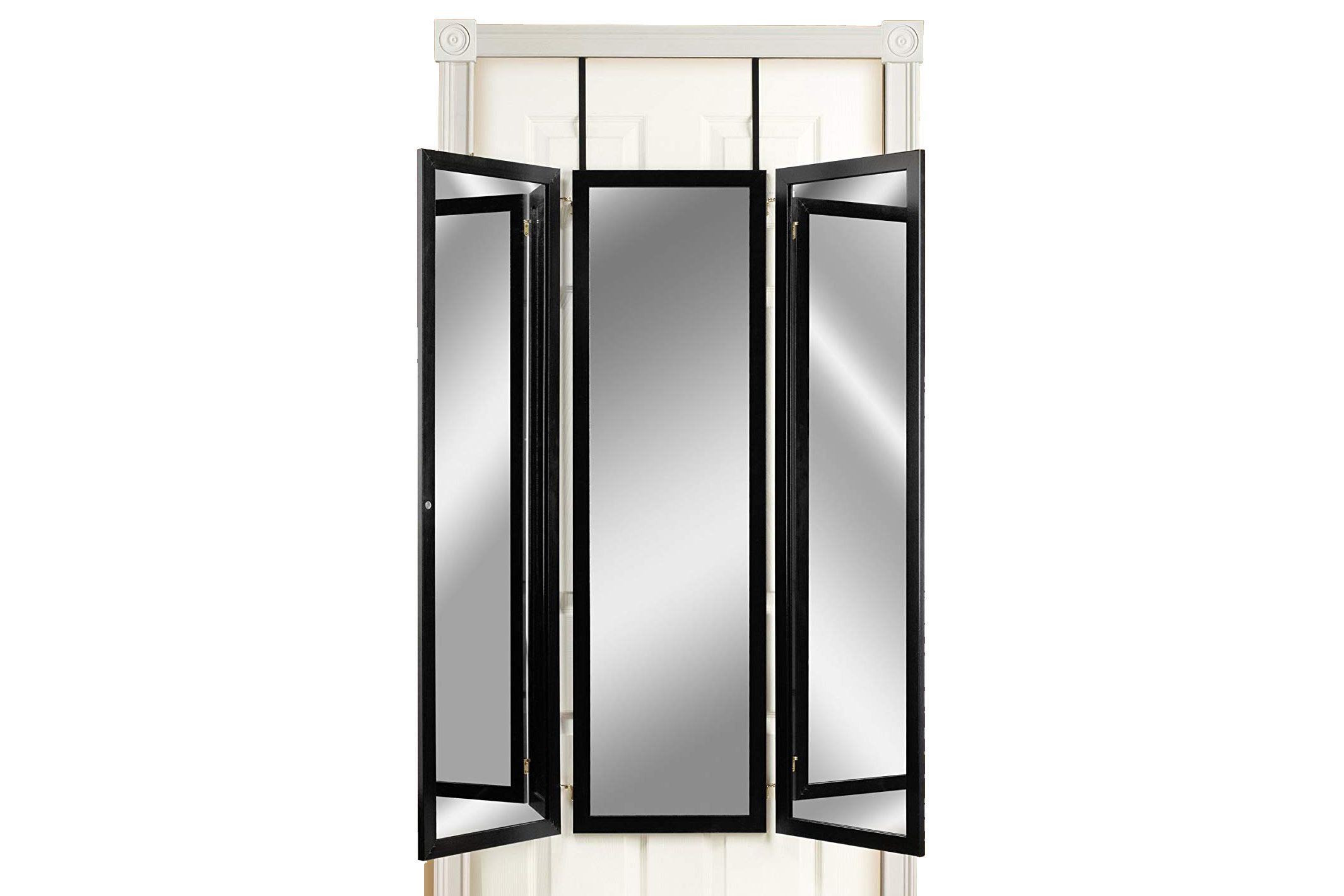 Black, 59×20 brisafe Soft Mirror Unbreakable No Glass Floor Mirror Full Length Wall Mirror for Bedroom Lightweight Full Body Standing Mirror