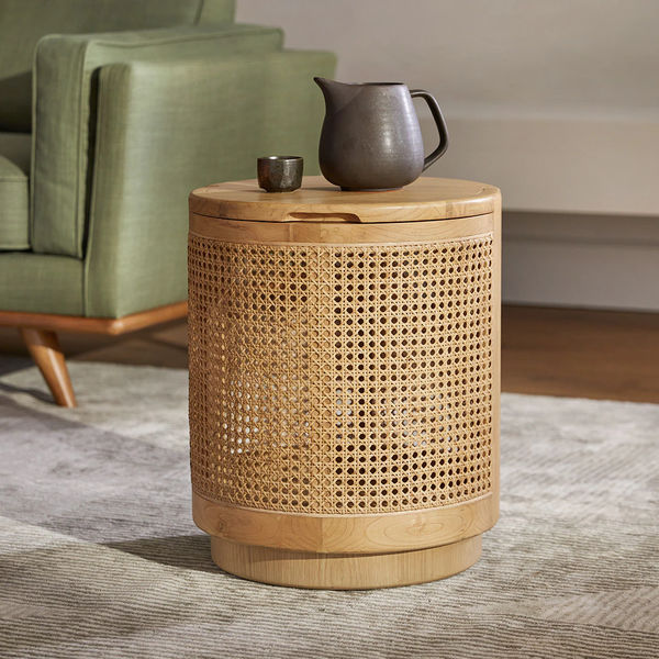 Article Bocana Storage Side Table - Oak
