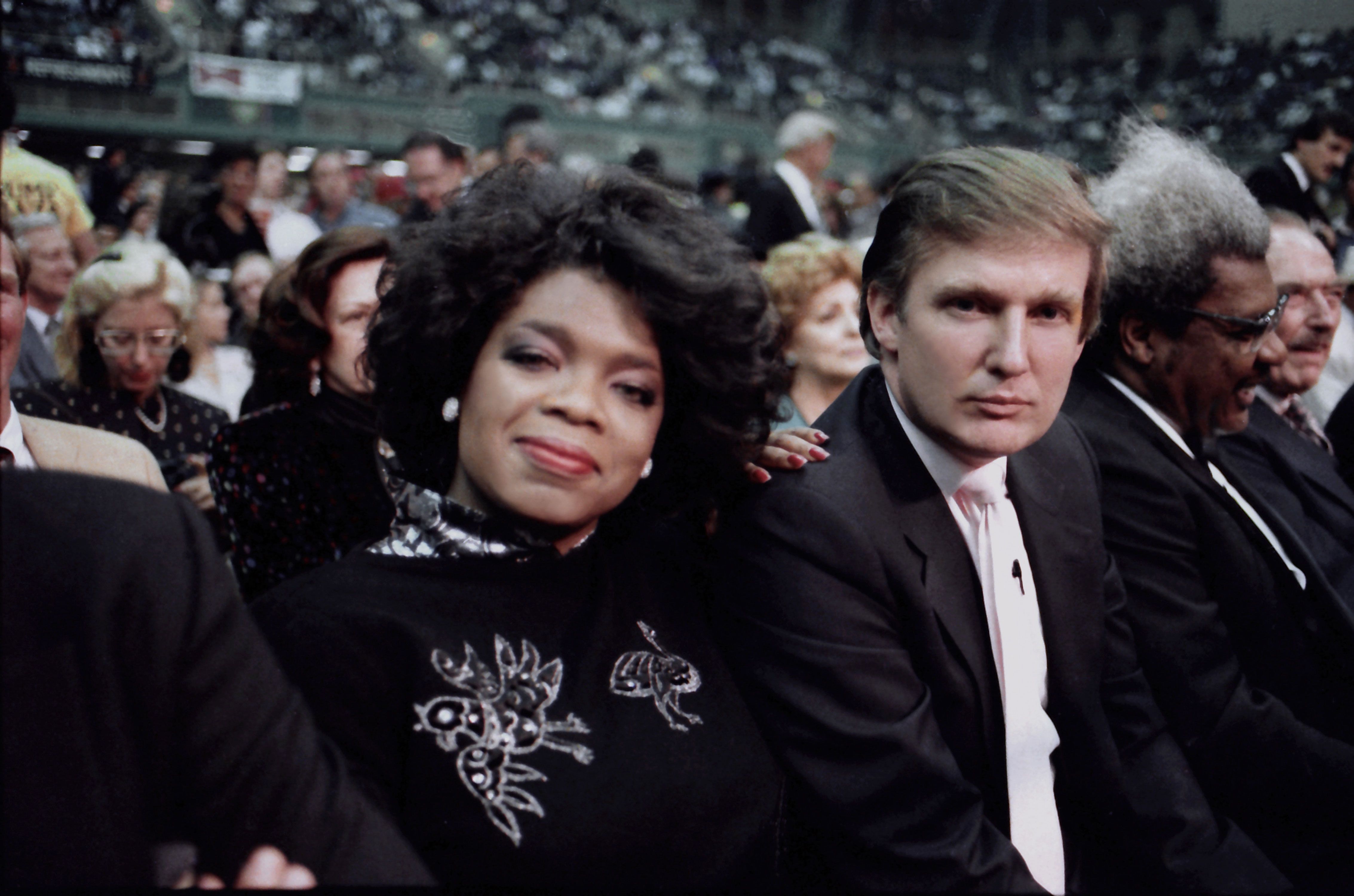 Trump publishing letters from Oprah, other celebrities in new book