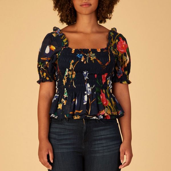 Tanya Taylor Emilia Top Extended Sizes