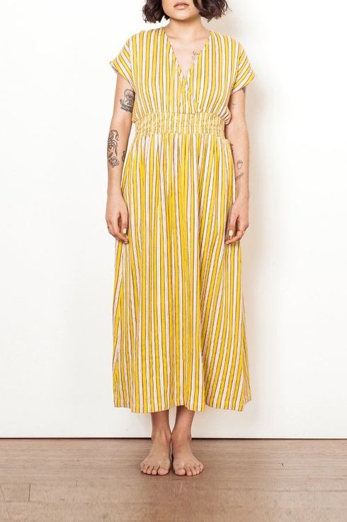 warm house dress
