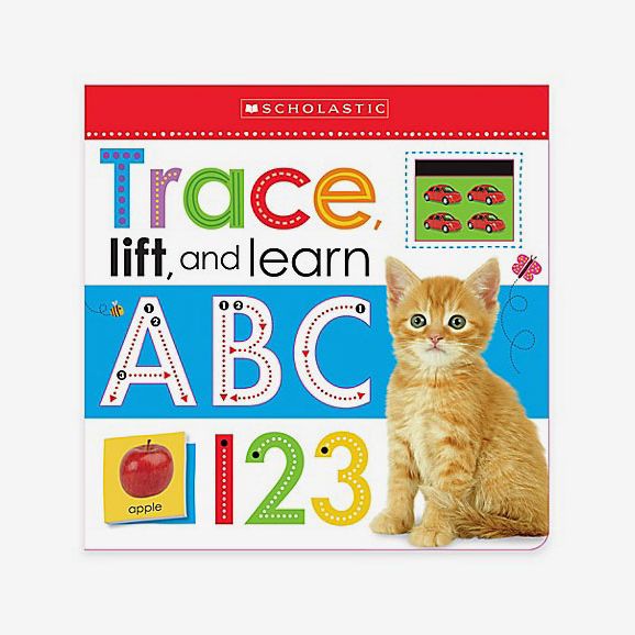 Scholastic “Trace, Lift, and Learn: ABC 123” Board Book