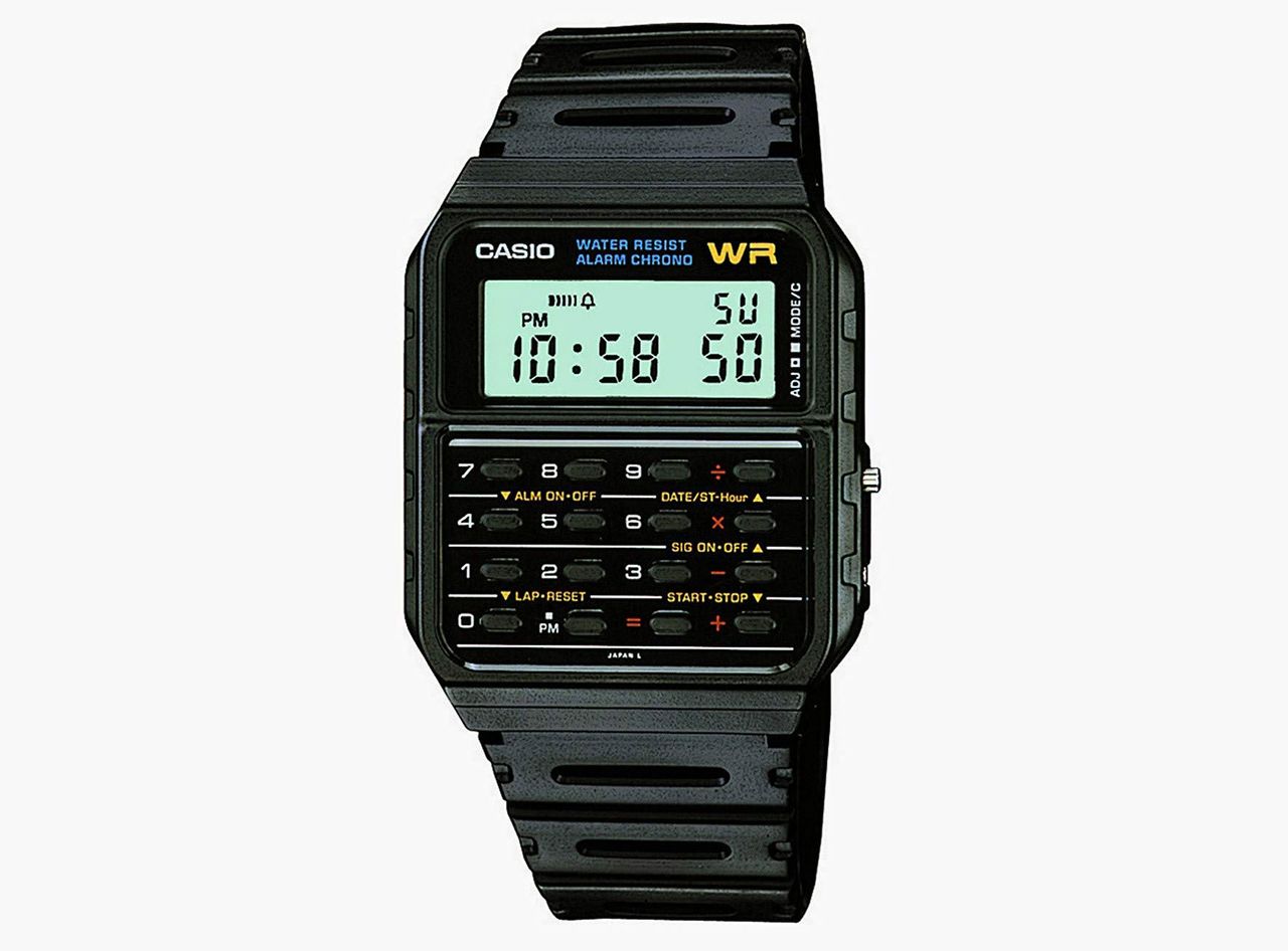 Casio ‘Databank’ Quartz-Resin Casual Watch