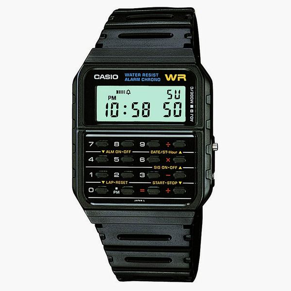 Casio ‘Databank’ Quartz-Resin Casual Watch