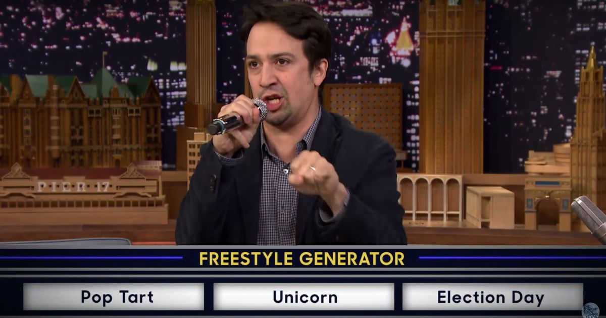 Lin Manuel Miranda Rapping Watch Lin-Manuel Miranda Rap About Mr. Robot, Harry Potter, and My ...
