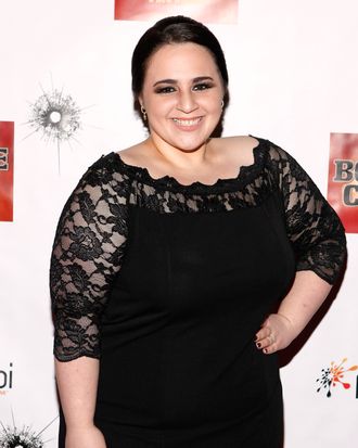 Actress Nikki Blonsky attends the Broadway opening night of 