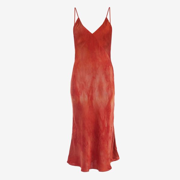 SVNR Vee Midi SLip Dress