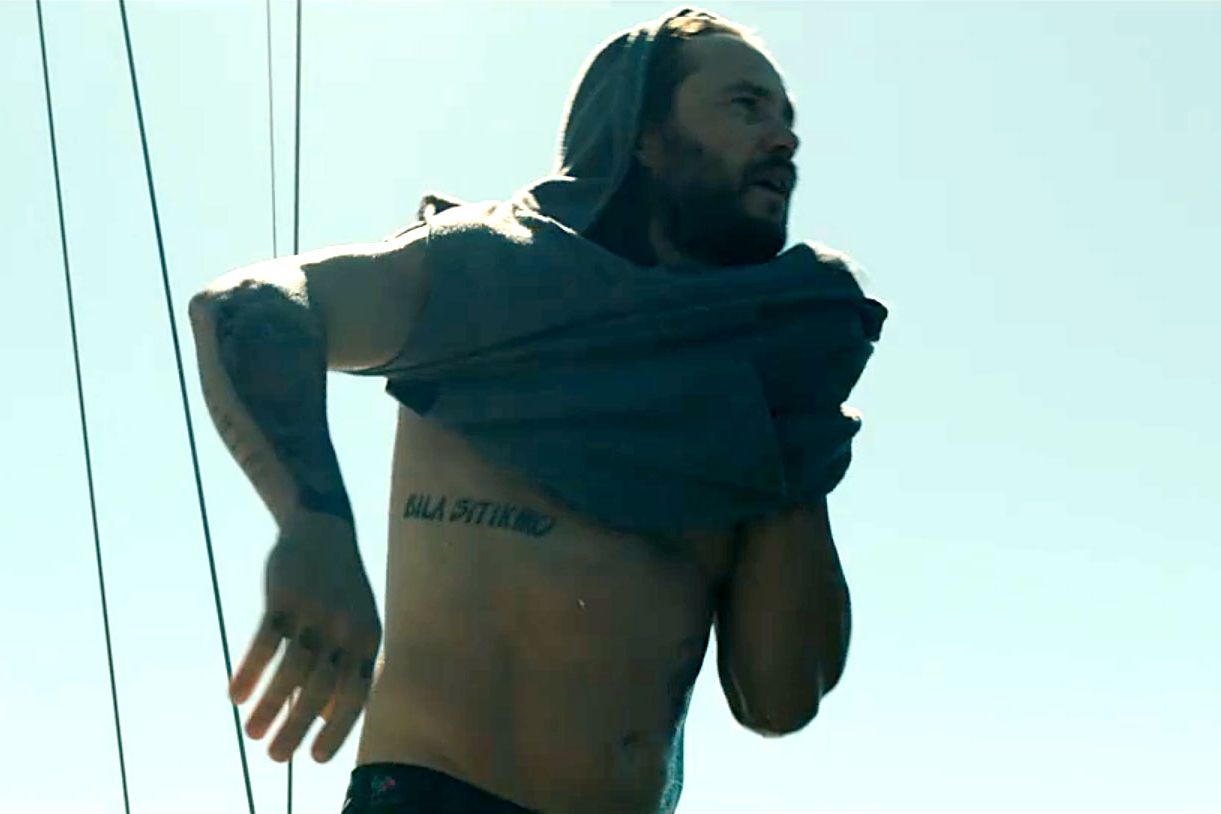 taylor kitsch tattoo in savages real