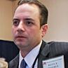 WASHINGTON, DC - JANUARY 14: Wisconsin state party chairman and candidate for the Republican National Committee chairmanship Reince Priebus pauses during the Republican National Committee (RNC) Winter Meeting January 14, 2011 in National Harbor, Maryland. After five ballots, Wisconsin state party chairman Priebus leads the field of four candidates for the chairmanship of the RNC. (Photo by Alex Wong/Getty Images) *** Local Caption *** Reince Priebus