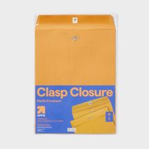 Up&Up 10”x13” Clasp Closure Manila Envelopes