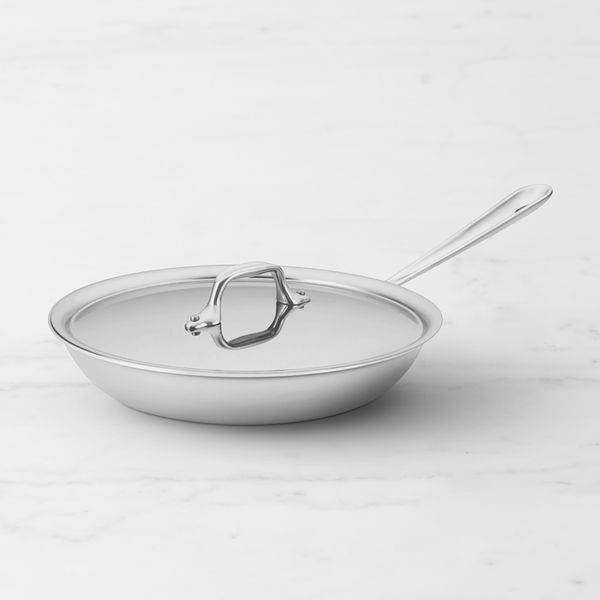 All-Clad D3 Tri-Ply Stainless-Steel Traditional Covered Fry Pan