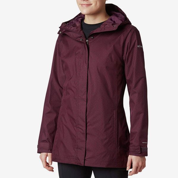 women's fitted raincoat