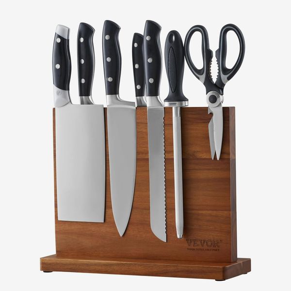 VEVOR Bloque magnético para cuchillos, soporte para cuchillos de cocina para el hogar de 12 pulgadas