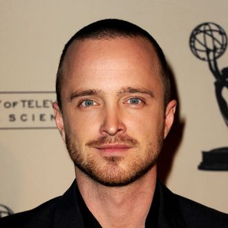 Actor Aaron Paul arrives at The Academy of Television Arts & Sciences Presents an Evening with 