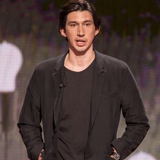 Adam Driver speaks at TED Talks Live - War and Peace, November 3-4, 2015, The Town Hall, New York, NY. Photo: Ryan Lash/TED