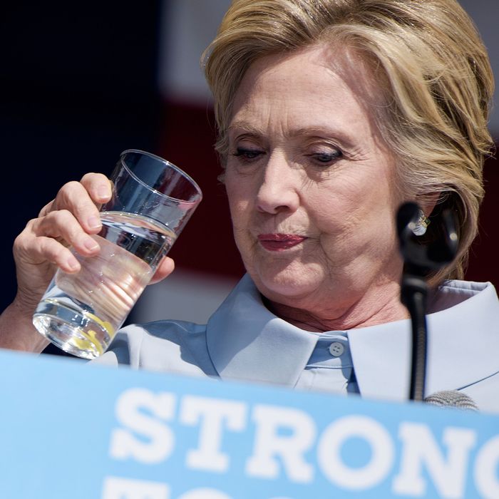 Hillary Clinton Pneumonia Made Worse by Lack of Hydration