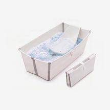 Stokke Flexi Bath Portable Baby Bathtub Bundle