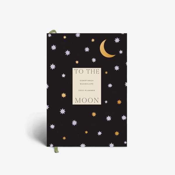 Papier To the Moon Foiled Planner
