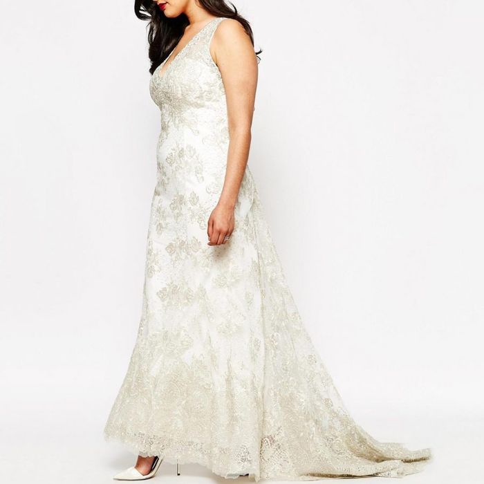 wedding dresses plus size 2018