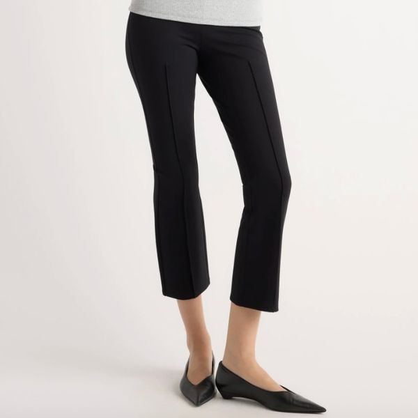 Modern Citizen Tez Kick-Flare Ponte Stretch Pant
