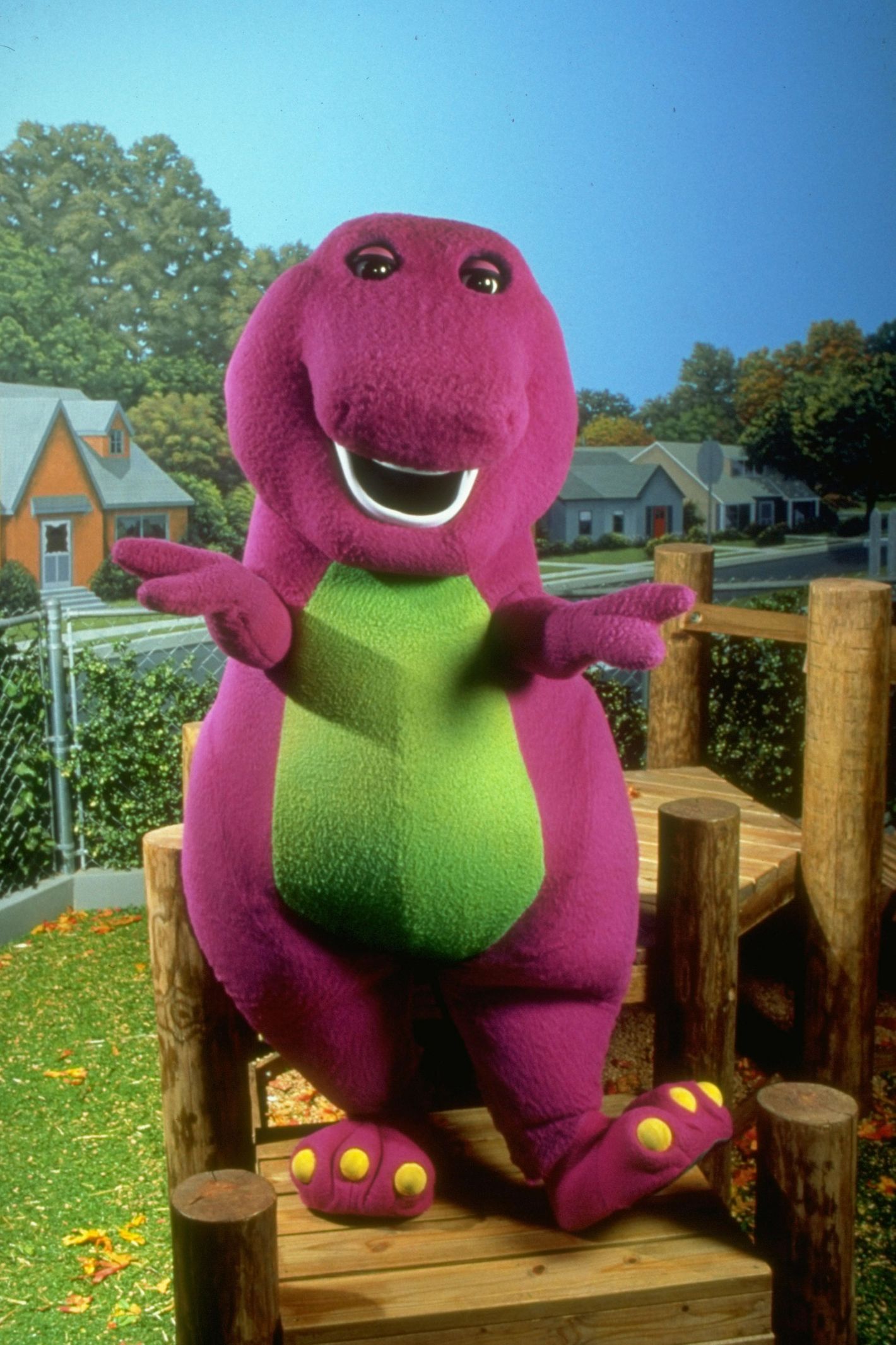 barney the dinosaur actor