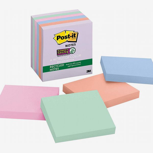 Post-it Recycled Super Sticky Notes