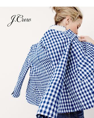 Carolyn Murphy, photographed for J.Crew's spring collection.