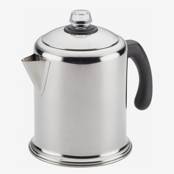 Farberware Classic Series Yosemite Stainless-Steel 12-Cup Stove-Top Percolator