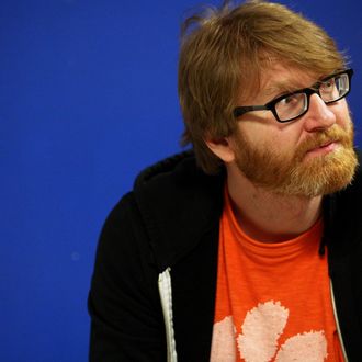 Author Chuck Klosterman at Northeastern University's Blackman Auditorium at Ell Hall on December 7, 2010. 