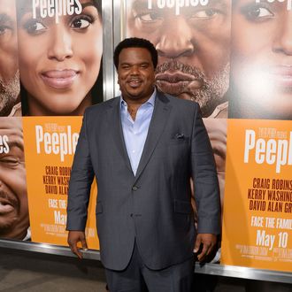 HOLLYWOOD, CA - MAY 08: Craig Robinson arrives at the premiere of 'Peeples' presented by Lionsgate Film and Tyler Perry at ArcLight Hollywood on May 8, 2013 in Hollywood, California. (Photo by Jason Merritt/Getty Images)