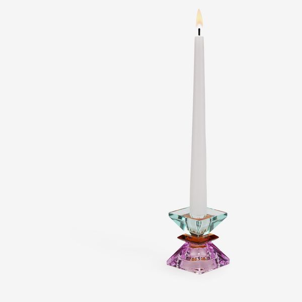 MoMA Design Store Faceted Crystal Candle Holder