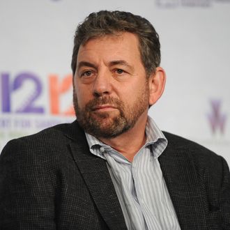 James Dolan attends the 12-12-12 Press Conference at Madison Square Garden on December 7, 2012 in New York City. 