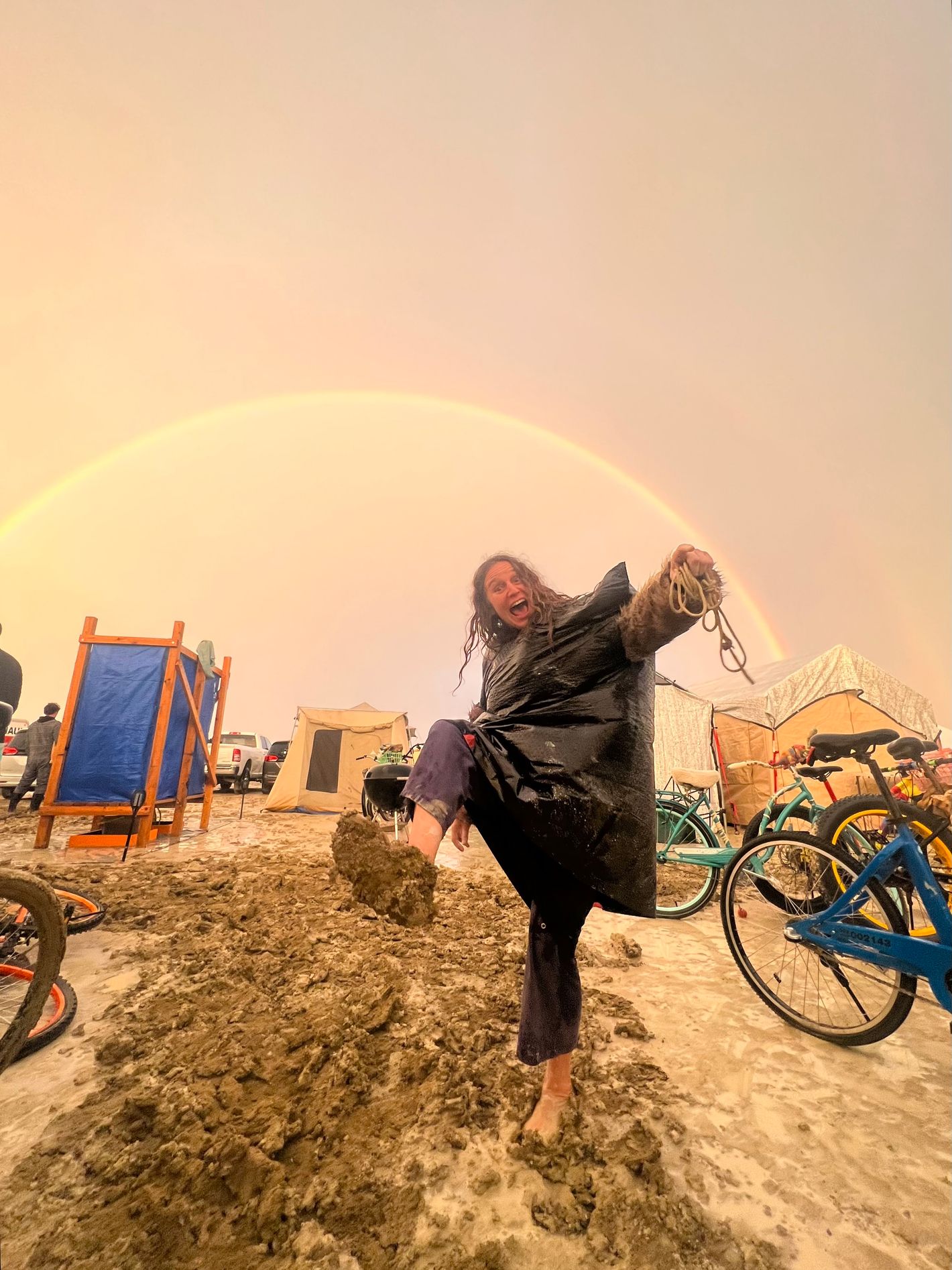 An Oral History of a Muddy Burning Man