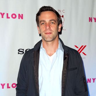 Actor B.J. Novak attends the NYLON And Sony X Headphones September TV Issue Party at Mr. C Beverly Hills on September 15, 2012 in Beverly Hills, California.