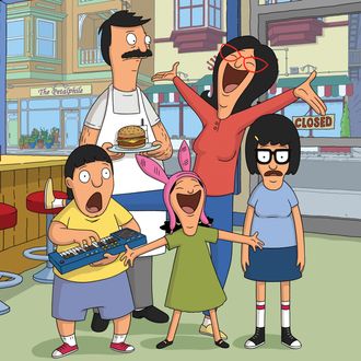 BOB'S BURGERS: Join the Belcher family for Season Five of the Emmy Award winning BOB'S BURGERS Sundays on FOX. BOB'S BURGERS ™ and © 2014 TCFFC ALL RIGHTS RESERVED.