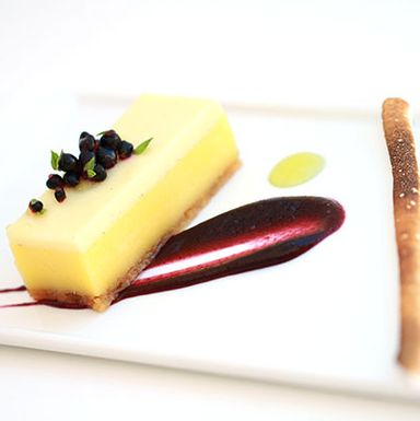 Lemon Curd, Thai Peppercorn, Royal Icing Shortbread