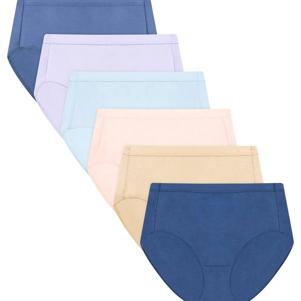 Hanes Pure Comfort Women’s Organic Cotton Brief Underwear