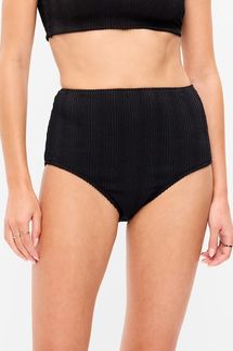 Old Navy High-Waisted Ribbed Bikini Swim Bottoms