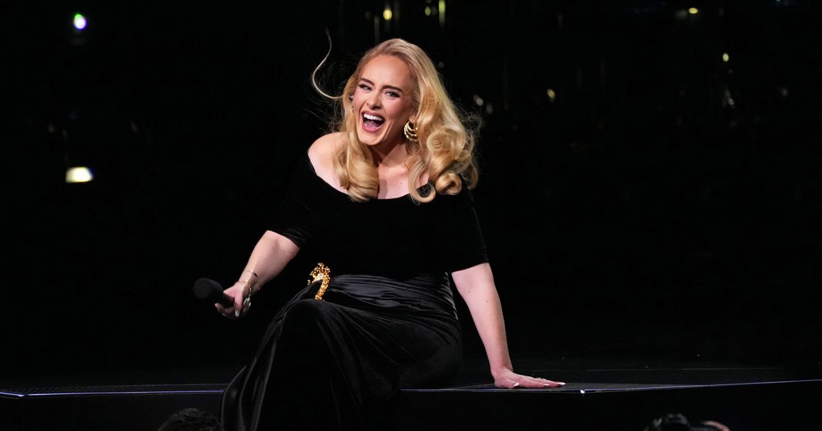 Adele Warns Fans ‘Dare You to Throw Something at Me’