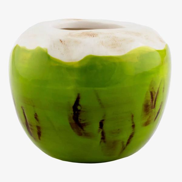 Tiki Drinkware - Green Coconut