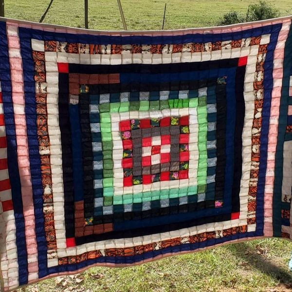 Hand Sewn Gee's Bend Quilt