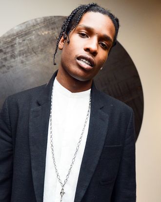 A$AP Rocky wants to remind us that he's balling