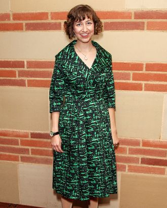 Actress Kristen Schaal attends the 40th Annual Annie Awards after party held at Royce Hall on the UCLA Campus on February 2, 2013 in Westwood, California.