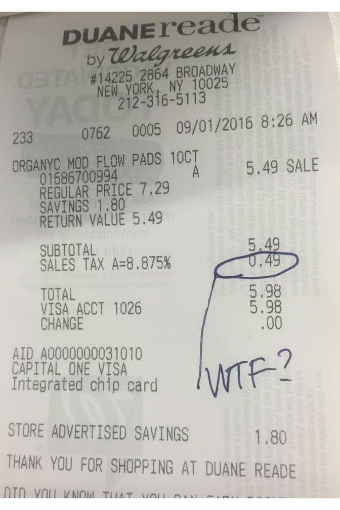 Walgreens Receipt 2025