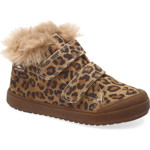 Naturino Kids' Faux Fur Trim Dellen Boot
