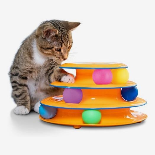 Catstages Tower of Tracks Interactive Cat Toy