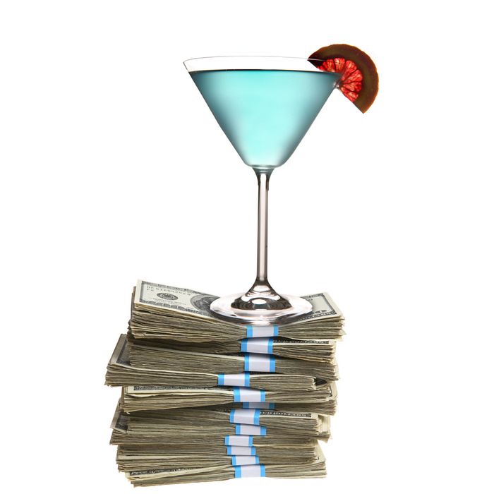 Hey, Blue Curaçao is expensive!