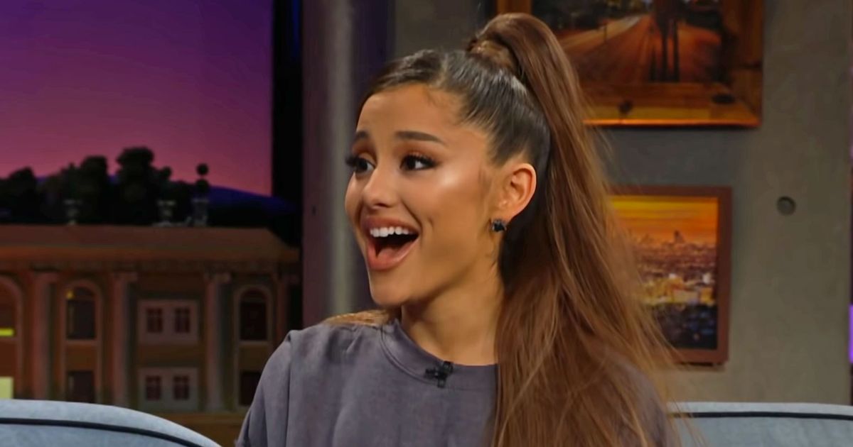 Ariana Grande Reacts to Her Billboard Hits on James Corden
